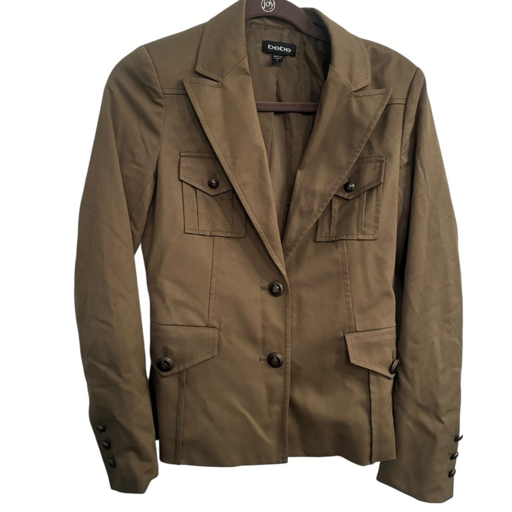 Bebe Olive Green Jacket